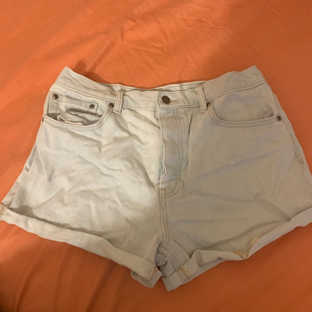 Light Denim Shorts